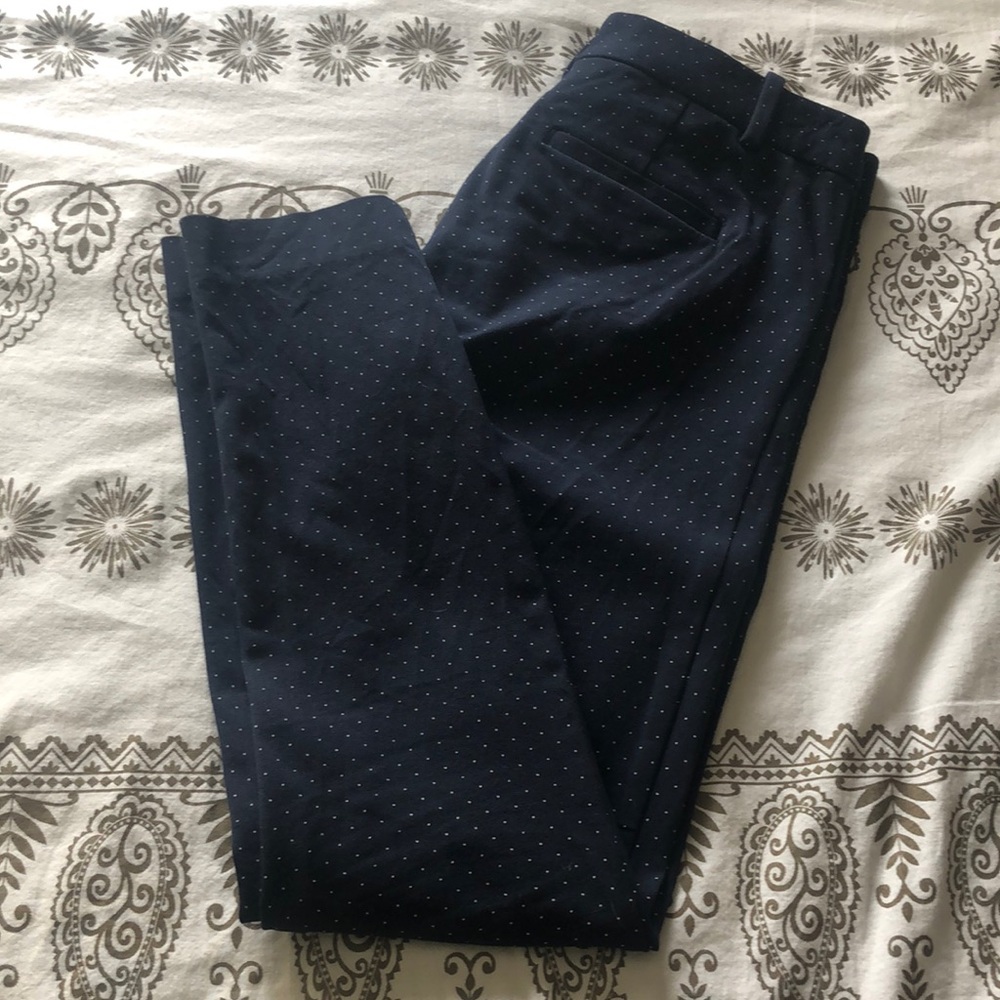 Gap Navy Skinny Ankle Pants